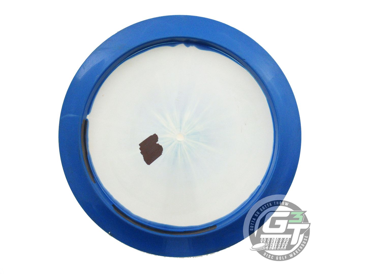 USED Dynamic Discs [RATHBUN] Fuzion Orbit Enforcer 175g Blue-White Driver Disc