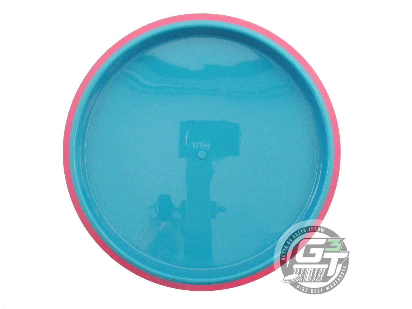 USED Axiom Discs [SE] Neutron Hex 176g Teal Pink Rim Midrange Golf Disc