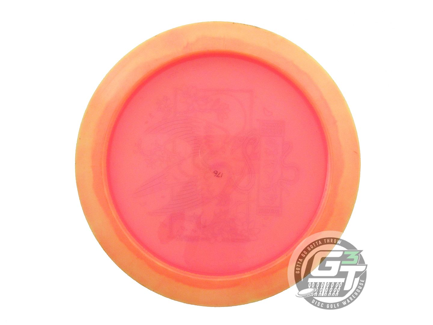 USED Innova [WEESE] Halo Champion Shryke 176g Yellow-Pink Distance Driver Disc