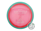 USED Axiom Discs Proton Mayhem 173g Pink Green Rim Distance Driver Golf Disc