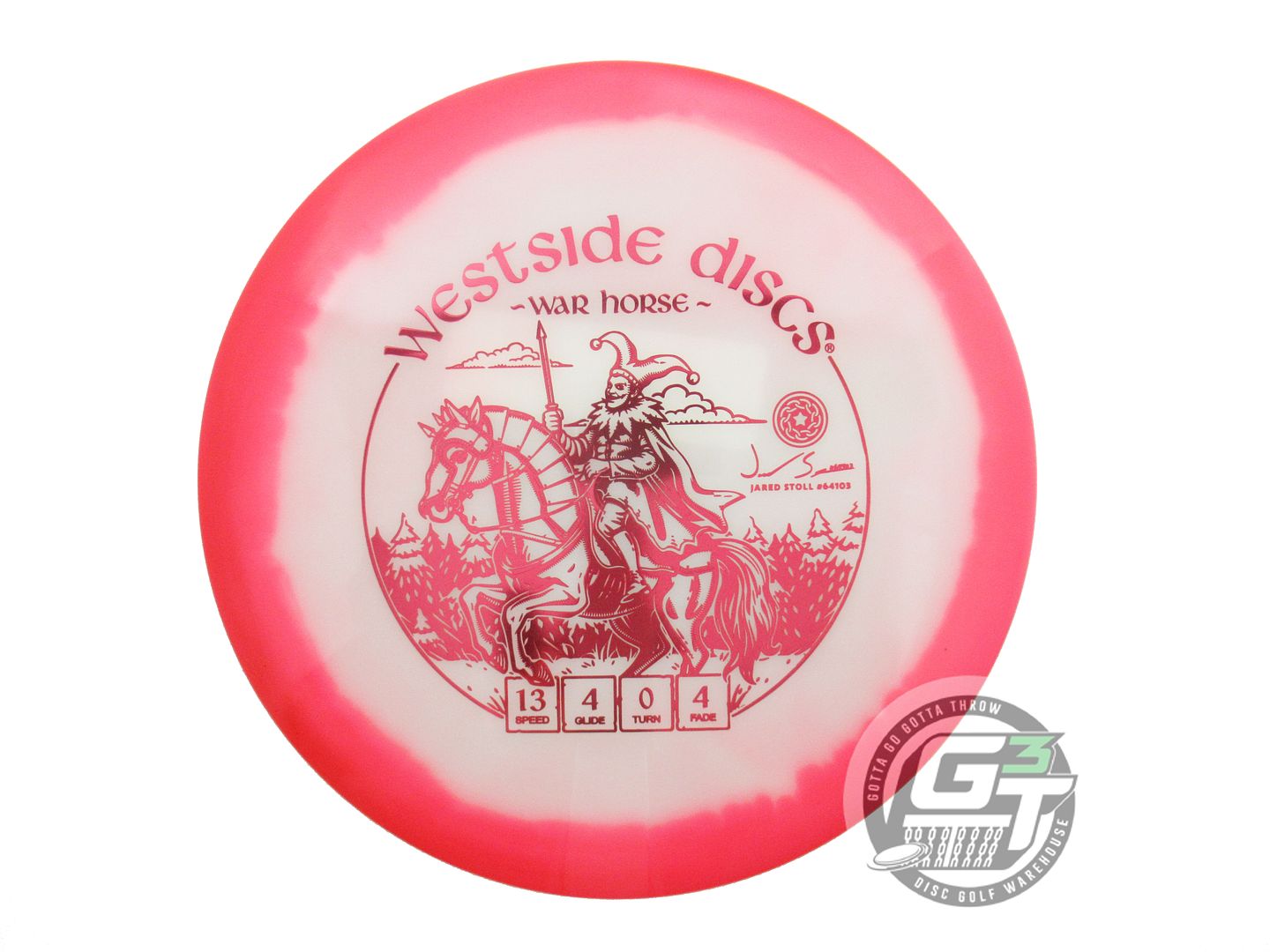 Westside Limited Edition 2025 Team Series Jared Stoll VIP Orbit War Horse Distance Driver Golf Disc (Individually Listed)