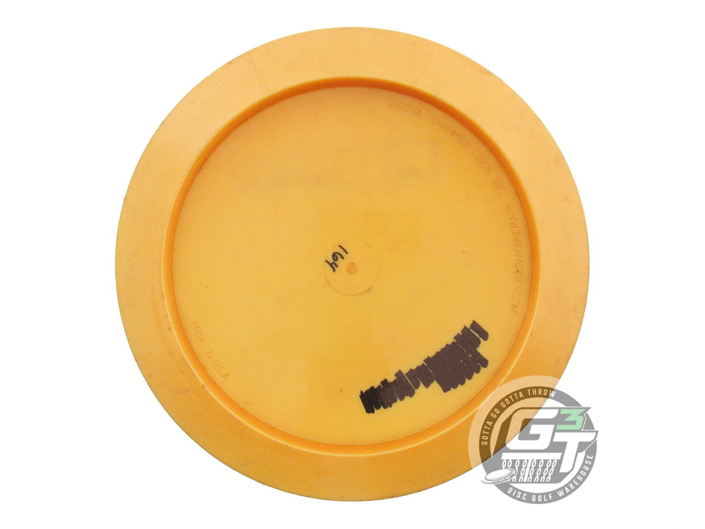 USED Innova X-OUT GStar Daedalus 164g Marigold Distance Driver Golf Disc