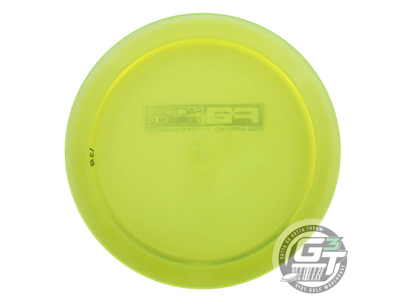 USED Innova Champion Invictus 178g Yellow Distance Driver Golf Disc