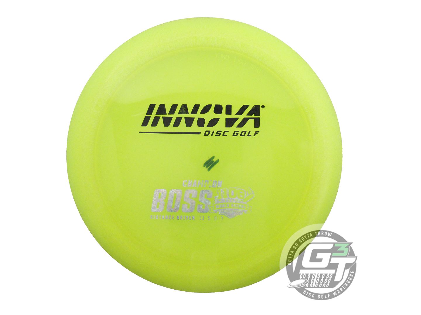 USED Innova Champion Boss 167g Yellow Black & Holo Star Distance Driver Disc