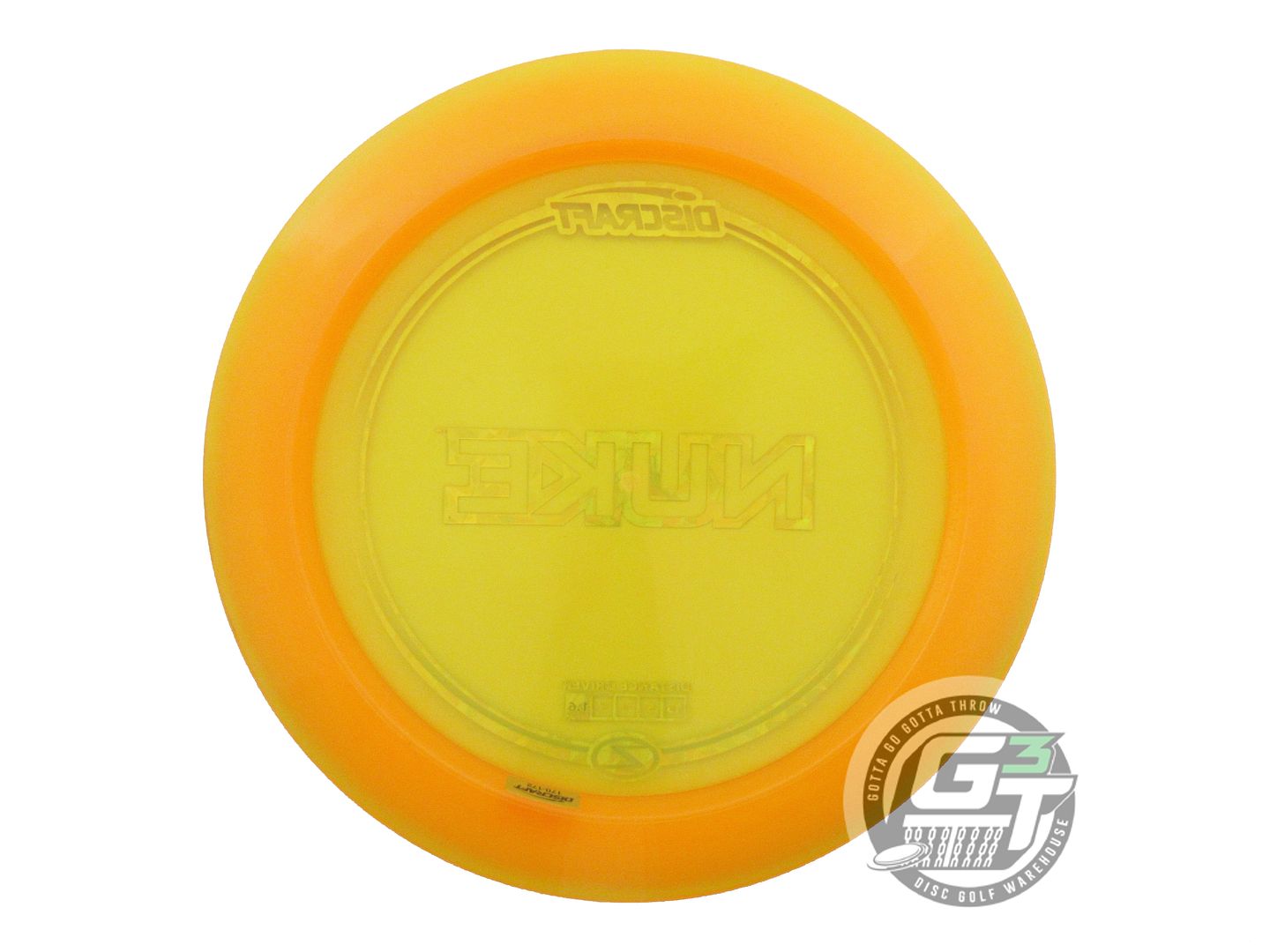 NOS Discraft Z Nuke 172g Marigold Rainbow Shatter Distance Driver Golf Disc