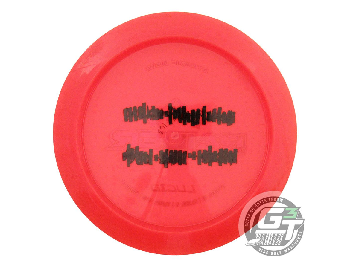 USED Dynamic Discs Lucid Raider 175g Red Purple Foil Distance Driver Golf Disc