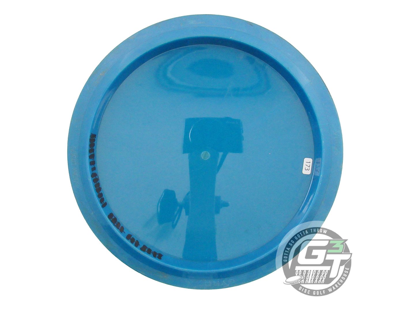 USED Axiom Discs Neutron Virus 173g Blue Blue Rim Distance Driver Golf Disc