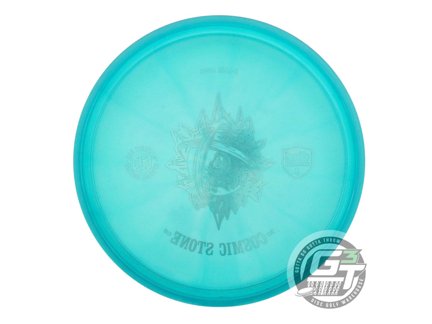 USED DiscMania COSMIC STONE C-Line Logic 173g Teal Orange Foil Putter Golf Disc
