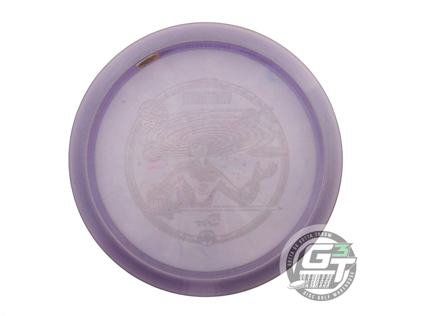 USED Discraft [ELLIS] Metallic Z Undertaker 173g Purple Distance Driver Disc