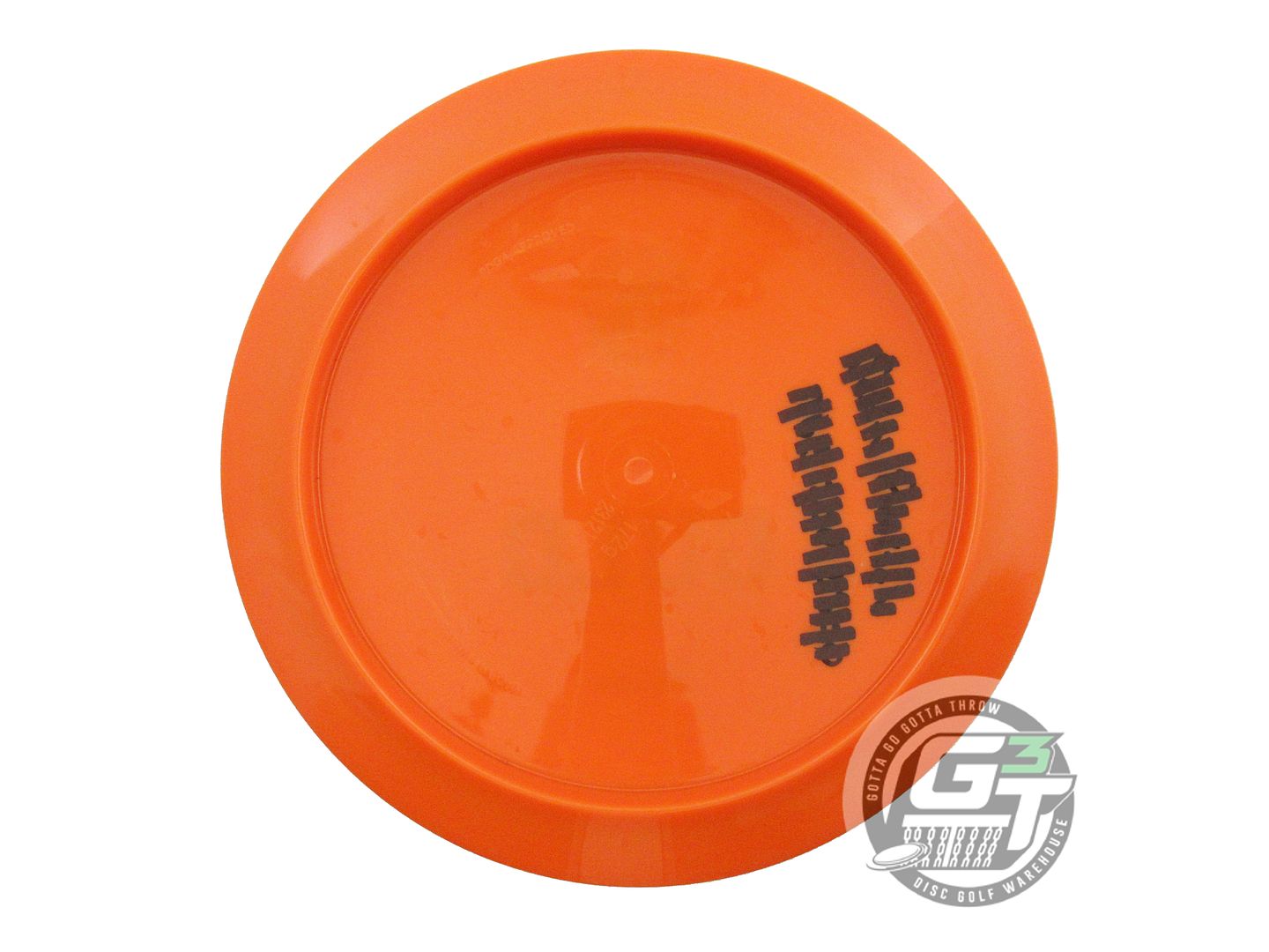 USED Kastaplast K1 Guld 172g Orange Silver Glitter Foil Distance Driver Disc