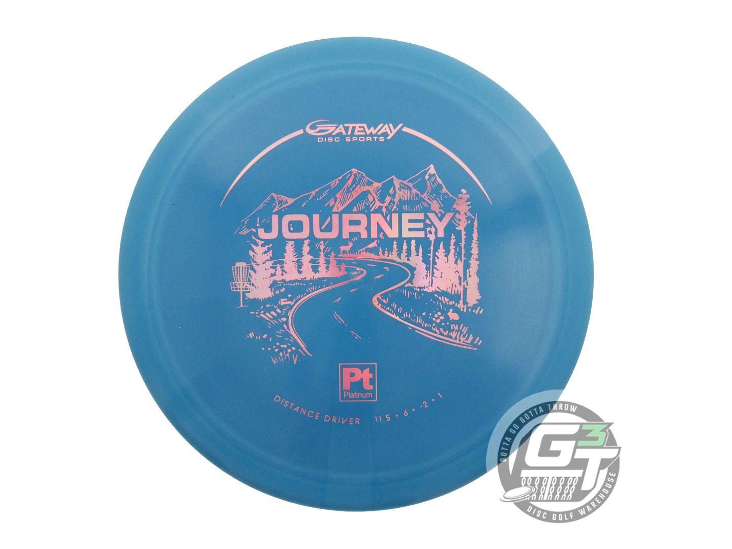 Gateway Platinum Journey Distance Driver Golf Disc (Individually Listed)