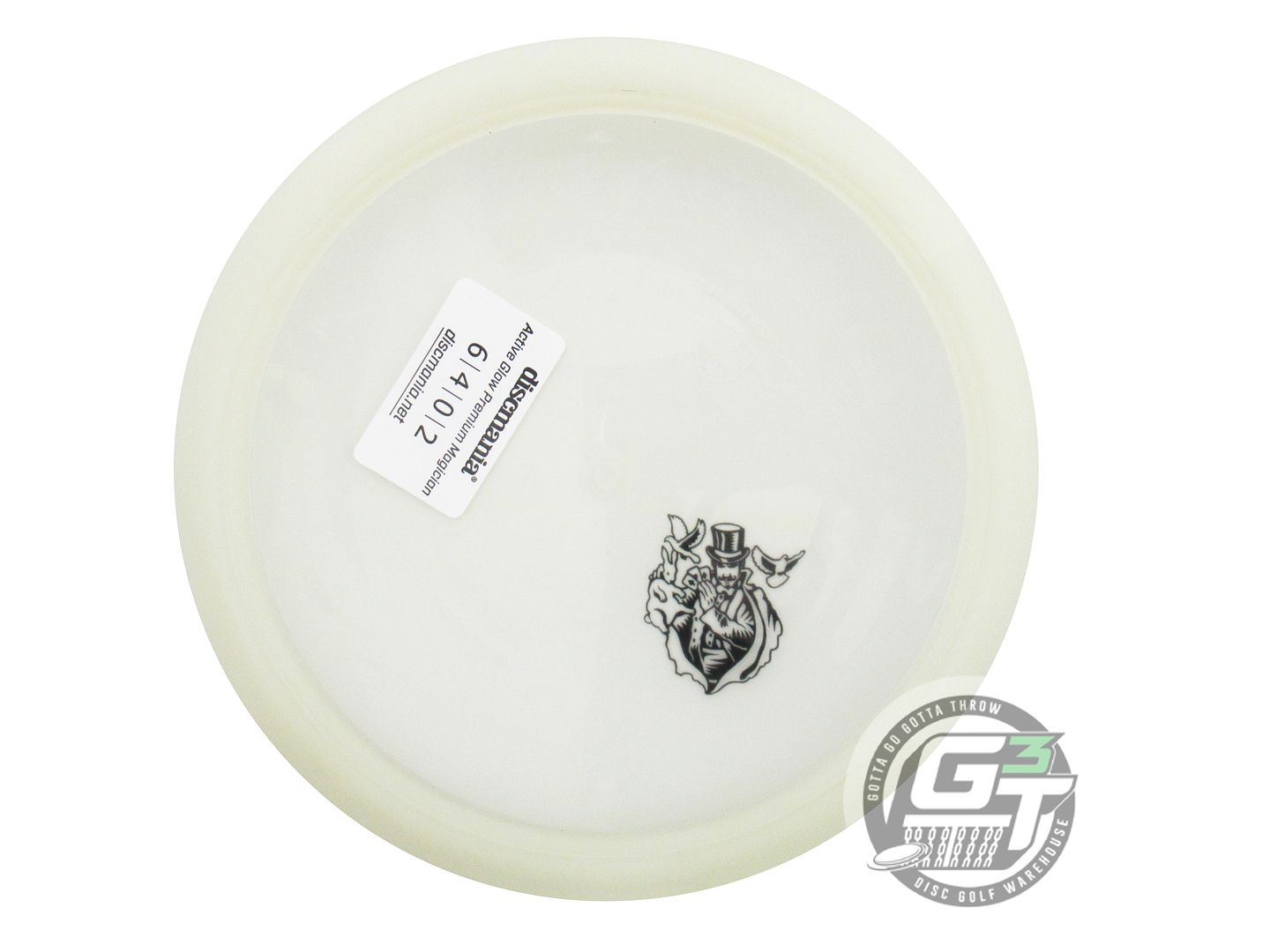 USED DiscMania Active Premium Glow Magician 174g Black Stamp DOVES Driver Disc