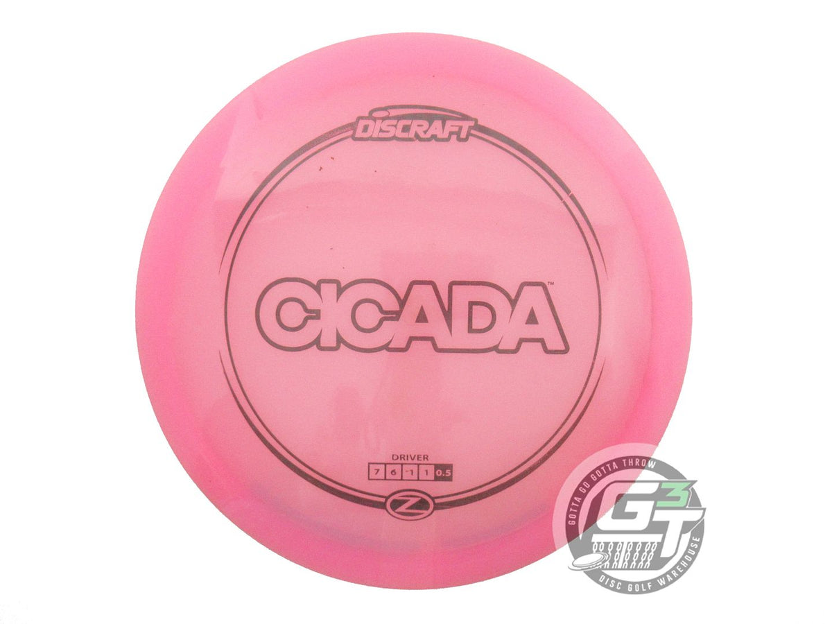 USED Discraft Z Cicada 170g Pink Black Stamp Fairway Driver Golf Disc