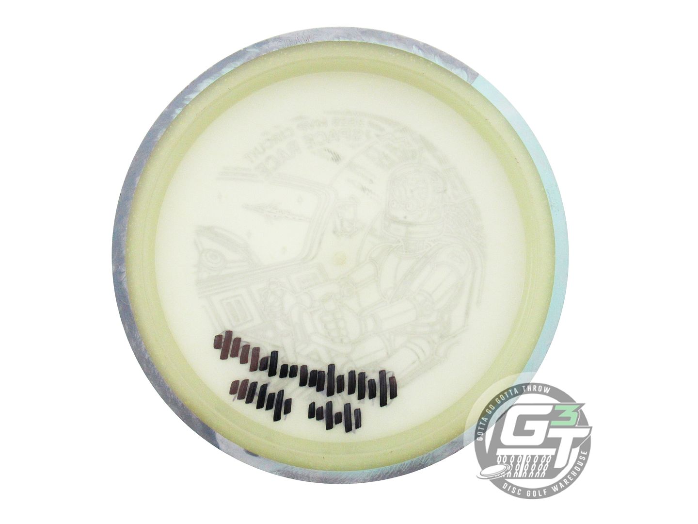 USED Axiom Discs [SPACE RACE] Eclipse Proton Crave 174g Gray Rim Driver Disc