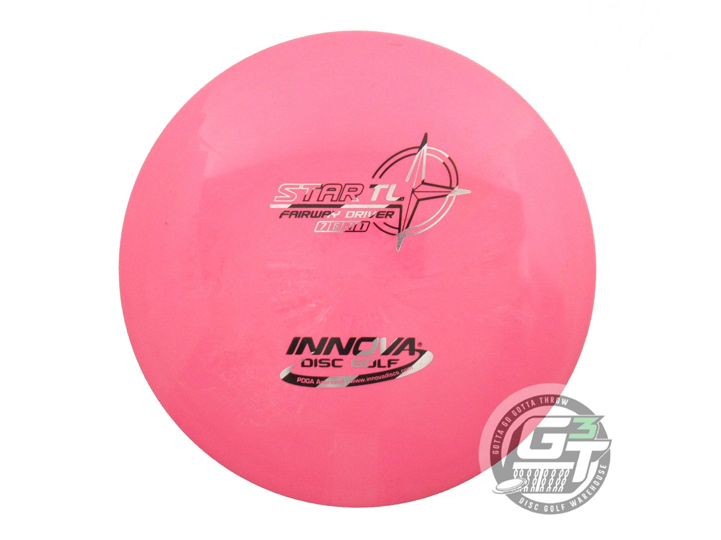 USED Innova Star TL 173g Pink Zebra Foil Fairway Driver Golf Disc