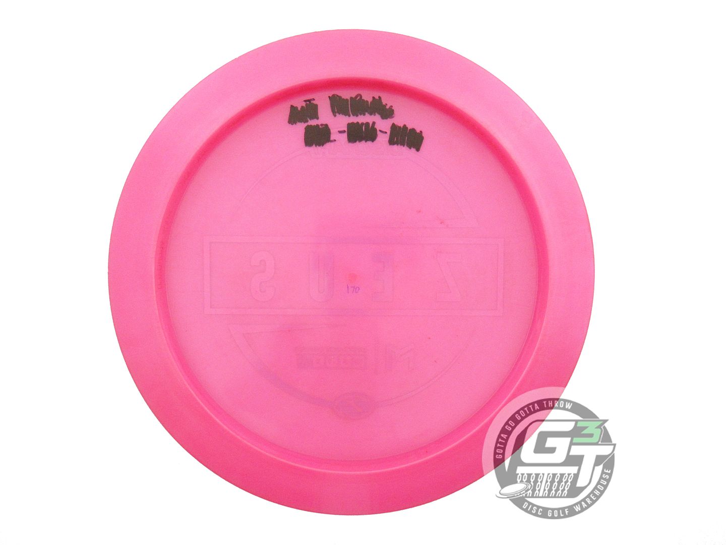 USED Discraft [McBETH] Z Zeus 170g Pink Sunset Foil Driver Golf Disc