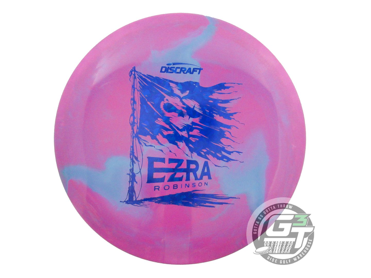 USED Discraft [ROBINSON] ESP Glide 178g Magenta-Teal Fairway Driver Golf Disc
