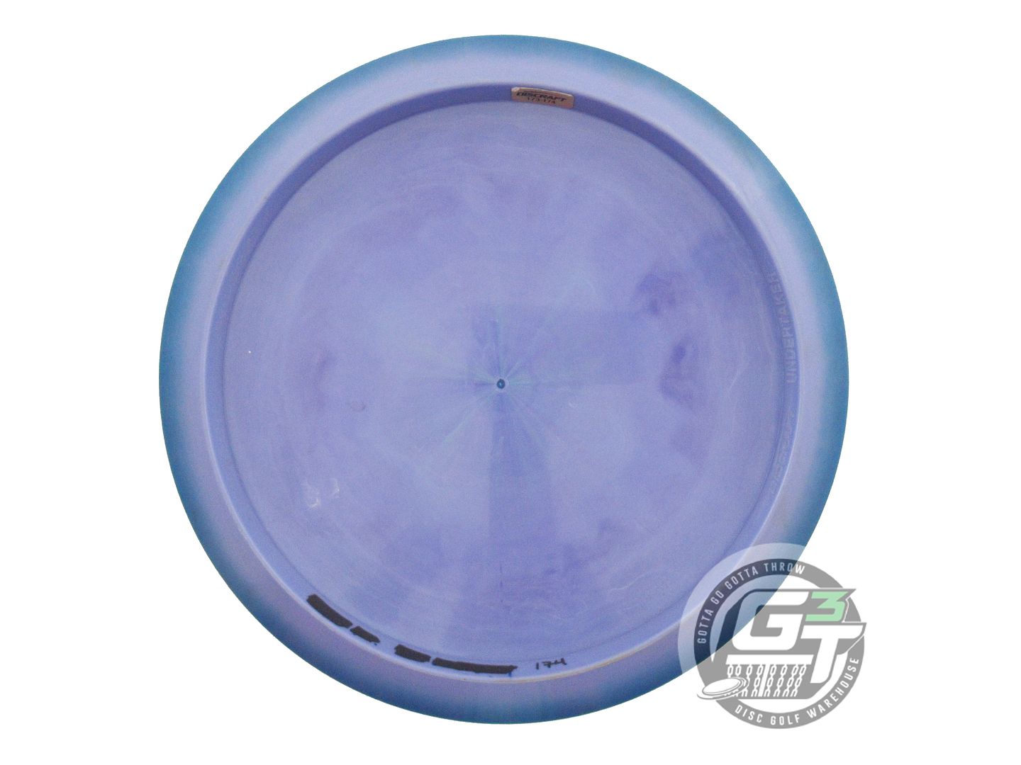 USED Discraft [McBETH] ESP Undertaker 174g Blue-Purple Silver Holo Driver Disc