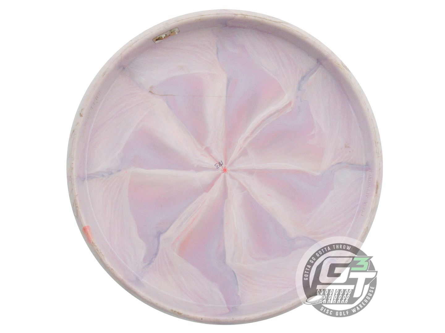 USED Discraft [LEDGESTONE] ESP Zeppelin 183g Lilac Blue Stamp Midrange Golf Disc