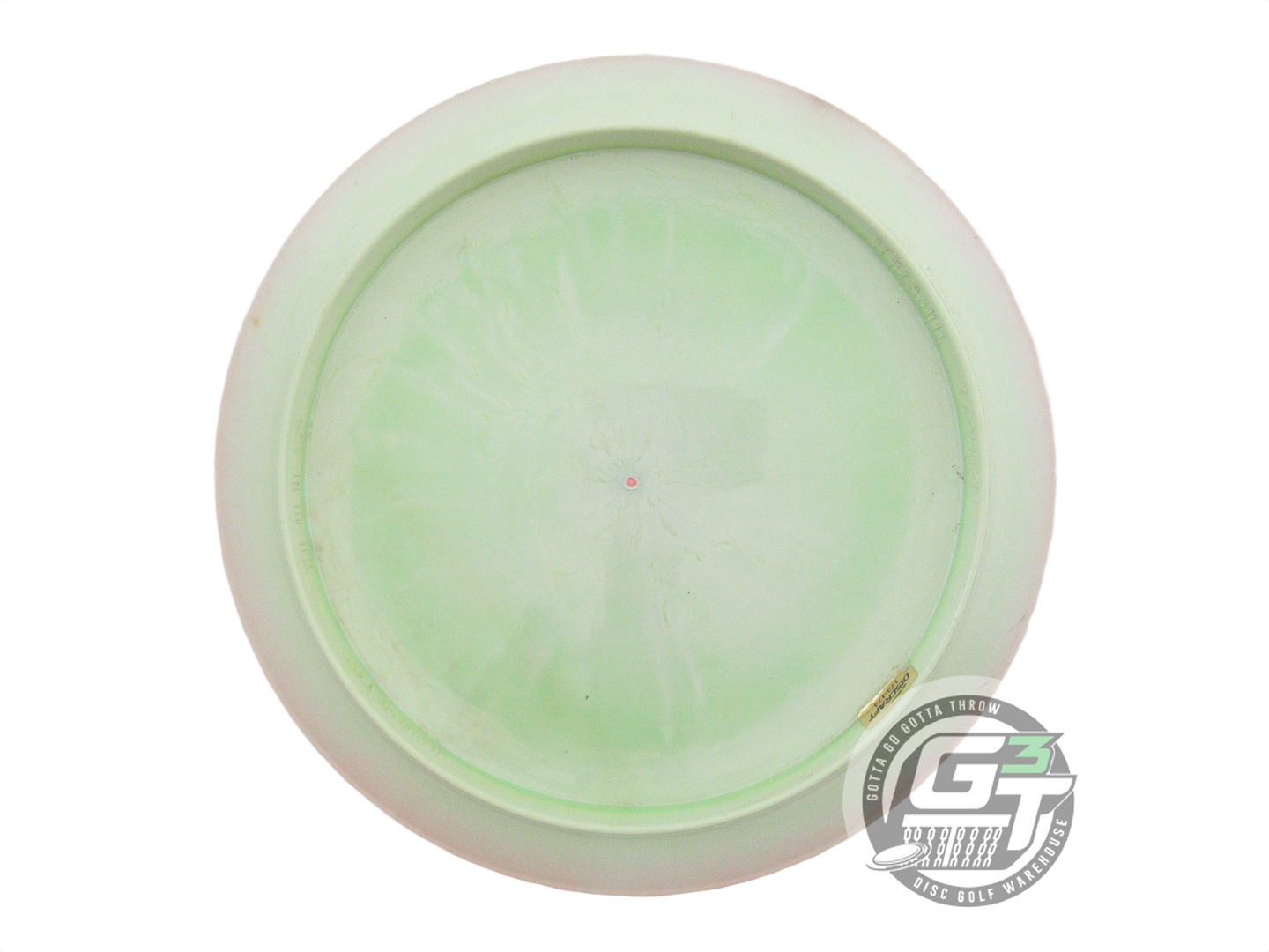USED Discraft ESP Thrasher 175g Tan-Lime Blue Stamp Distance Driver Golf Disc