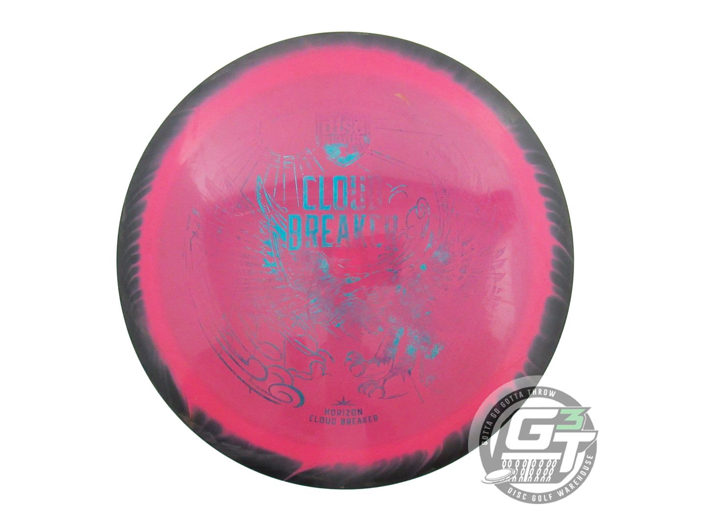 USED DiscMania [McMAHON] Horizon S-Line Cloud Breaker 173g Black-Pink Golf Disc