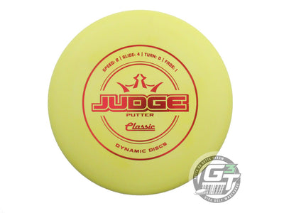 Dynamic Discs Classic Line Judge Putter Golf Disc (Individually Listed)
