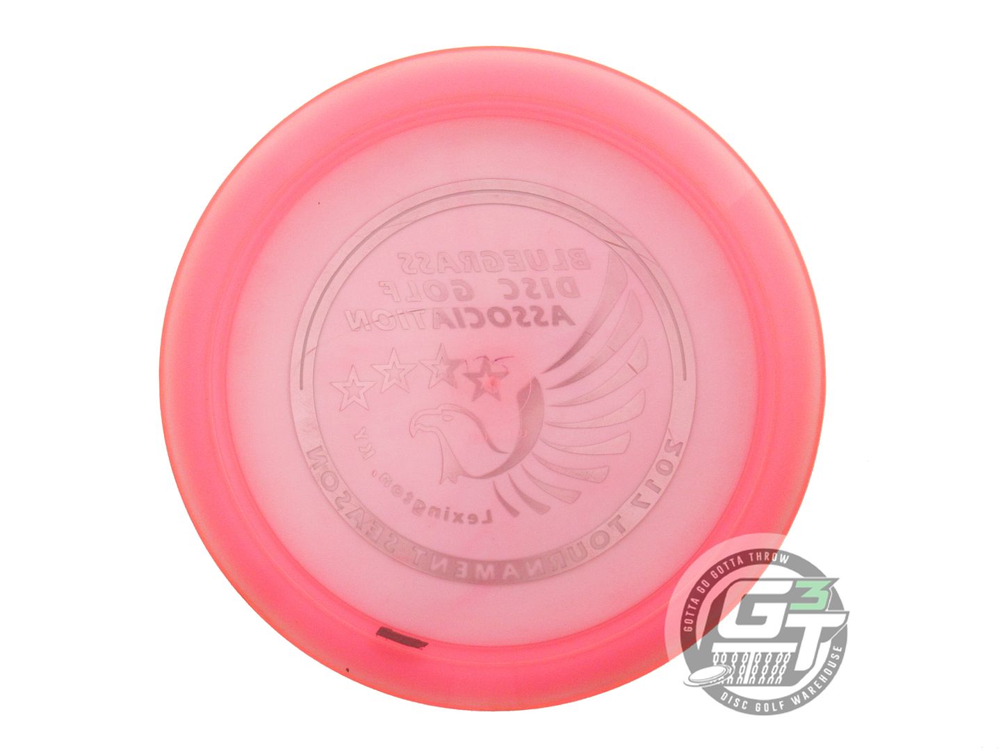 USED Innova Champion Firebird 175g Pink Green Foil Distance Driver Golf Disc