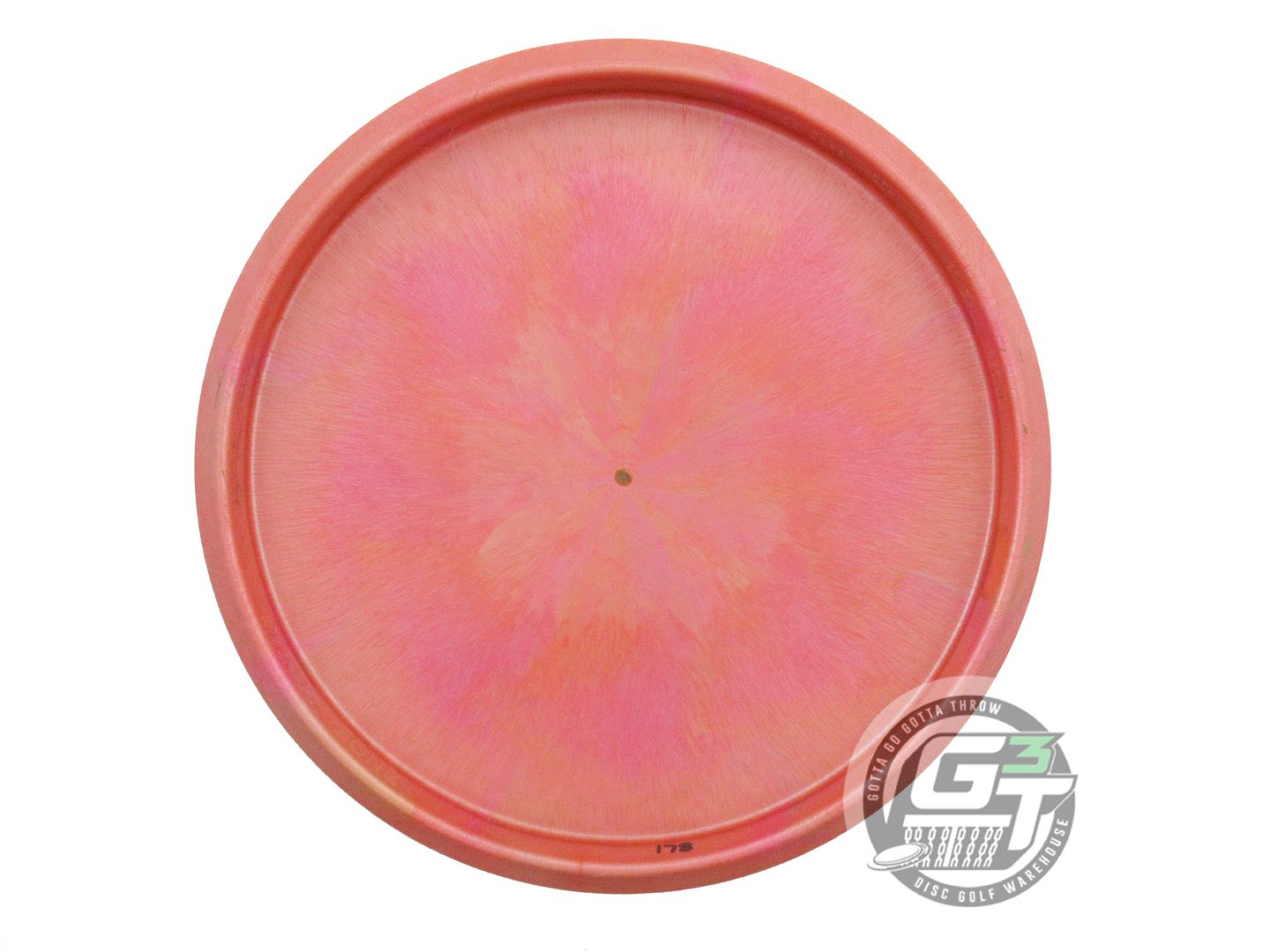 USED Discraft [BARELA] ColorShift Titanium Zone 178g Orange-Pink Putter Disc