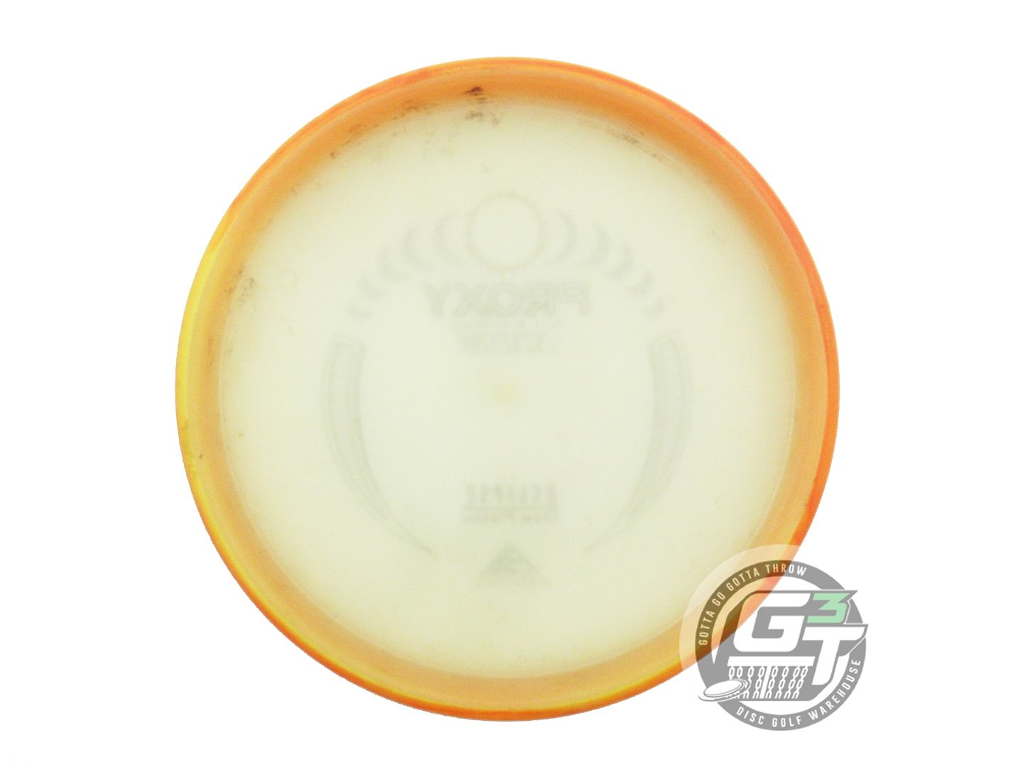 USED Axiom Discs Eclipse Proton Proxy 172g Orange Rim Putter Golf Disc