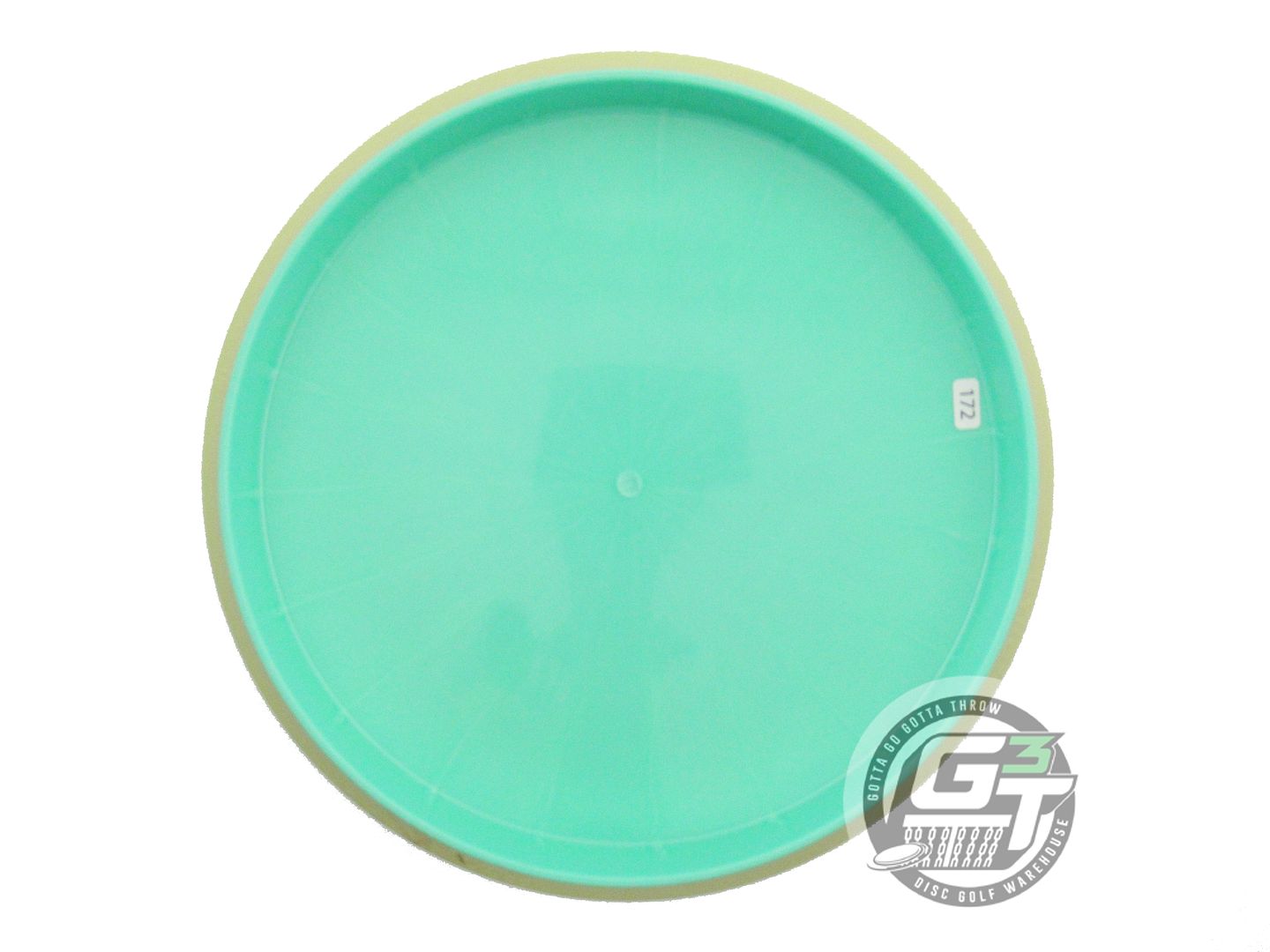 USED Axiom Discs X-OUT Fission Proxy 172g Seafoam Yellow Rim Putter Golf Disc
