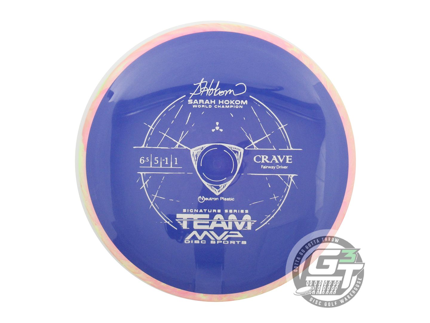 Axiom Neutron Crave [Sarah Hokom Signature] Fairway Driver Golf Disc (Individually Listed)