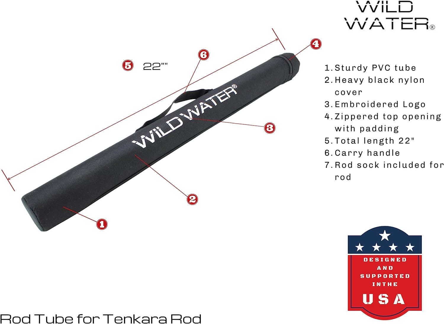 Wild Water Tenkara Fly Fishing Kit 12 ft Rod