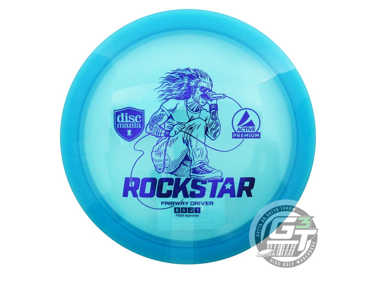 Discmania Active Premium Rockstar Fairway Driver Golf Disc (Individually Listed)