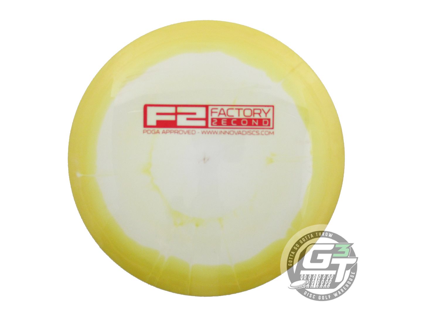 USED Innova Halo Star Thunderbird 172g Yellow-White Distance Driver Golf Disc
