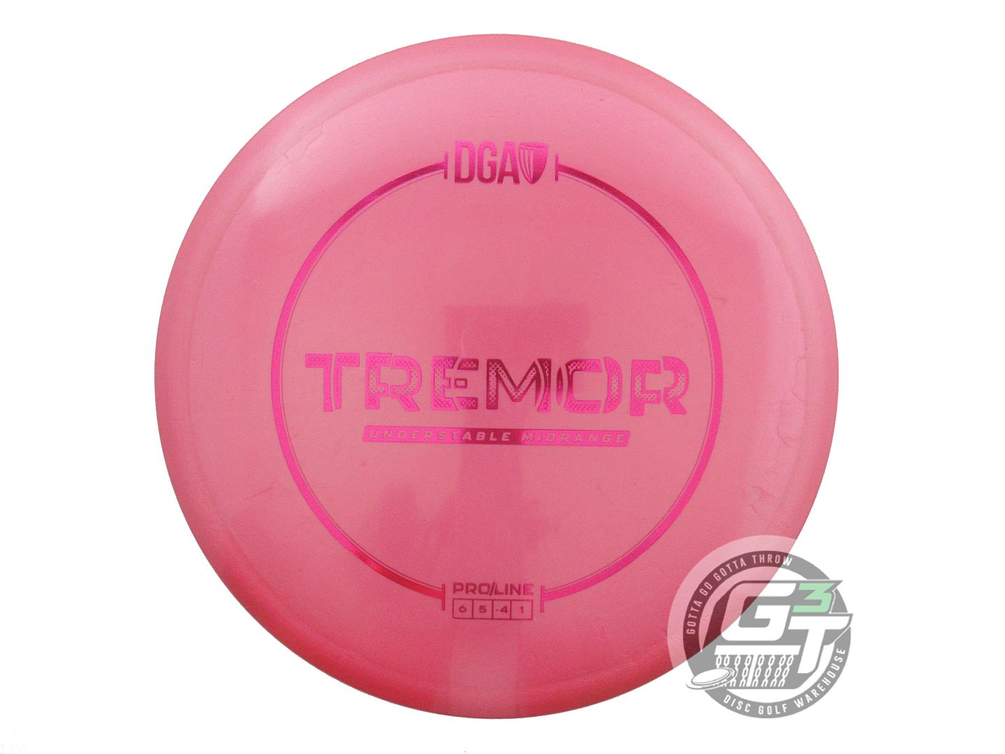 DGA ProLine Tremor Midrange Golf Disc (Individually Listed)