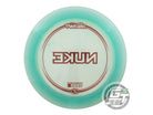 USED Discraft Z Nuke 176g Seafoam Maroon Stamp Distance Driver Golf Disc