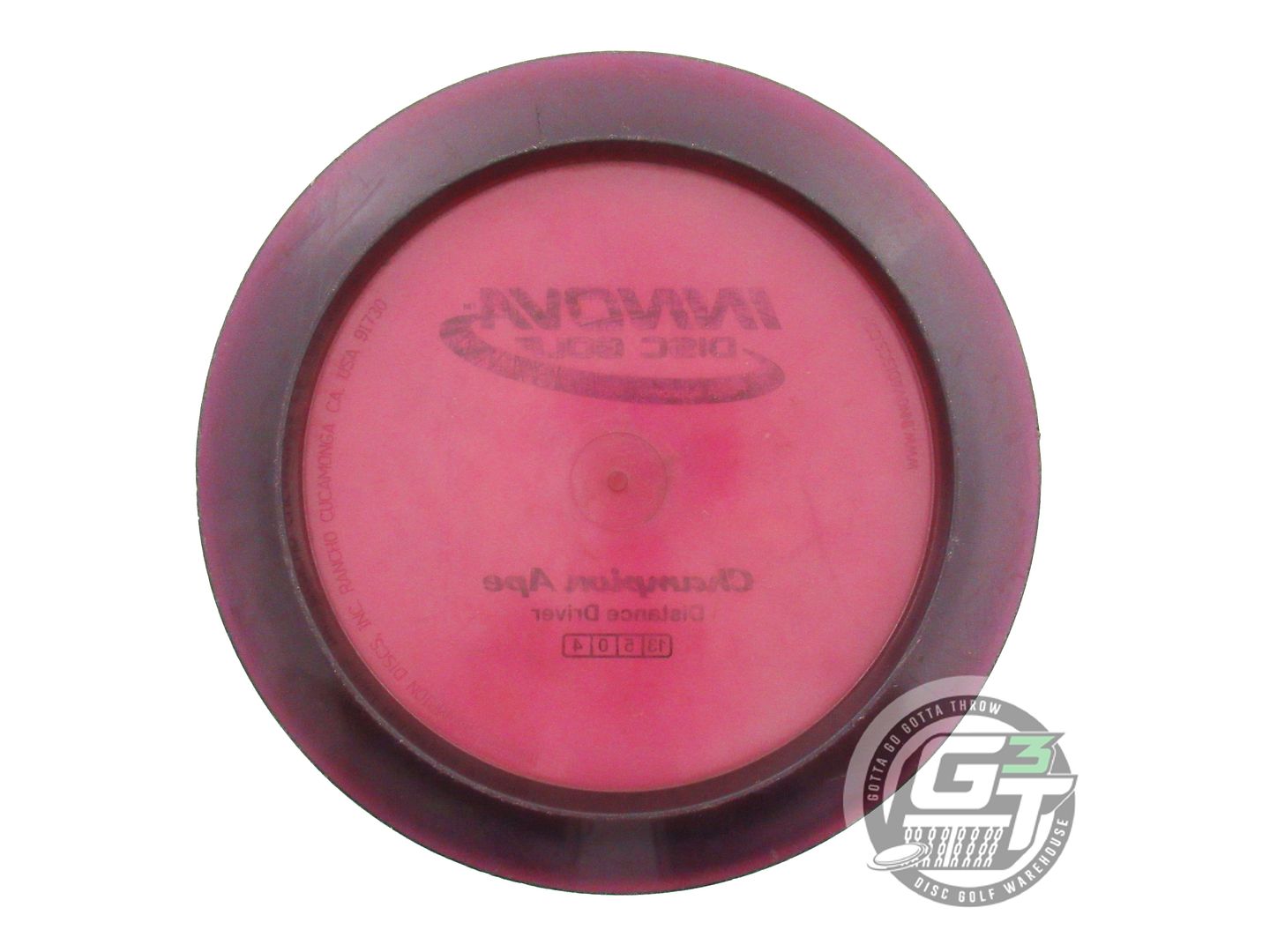 USED Innova Champion Ape 174g Purple Black Stamp Distance Driver Golf Disc