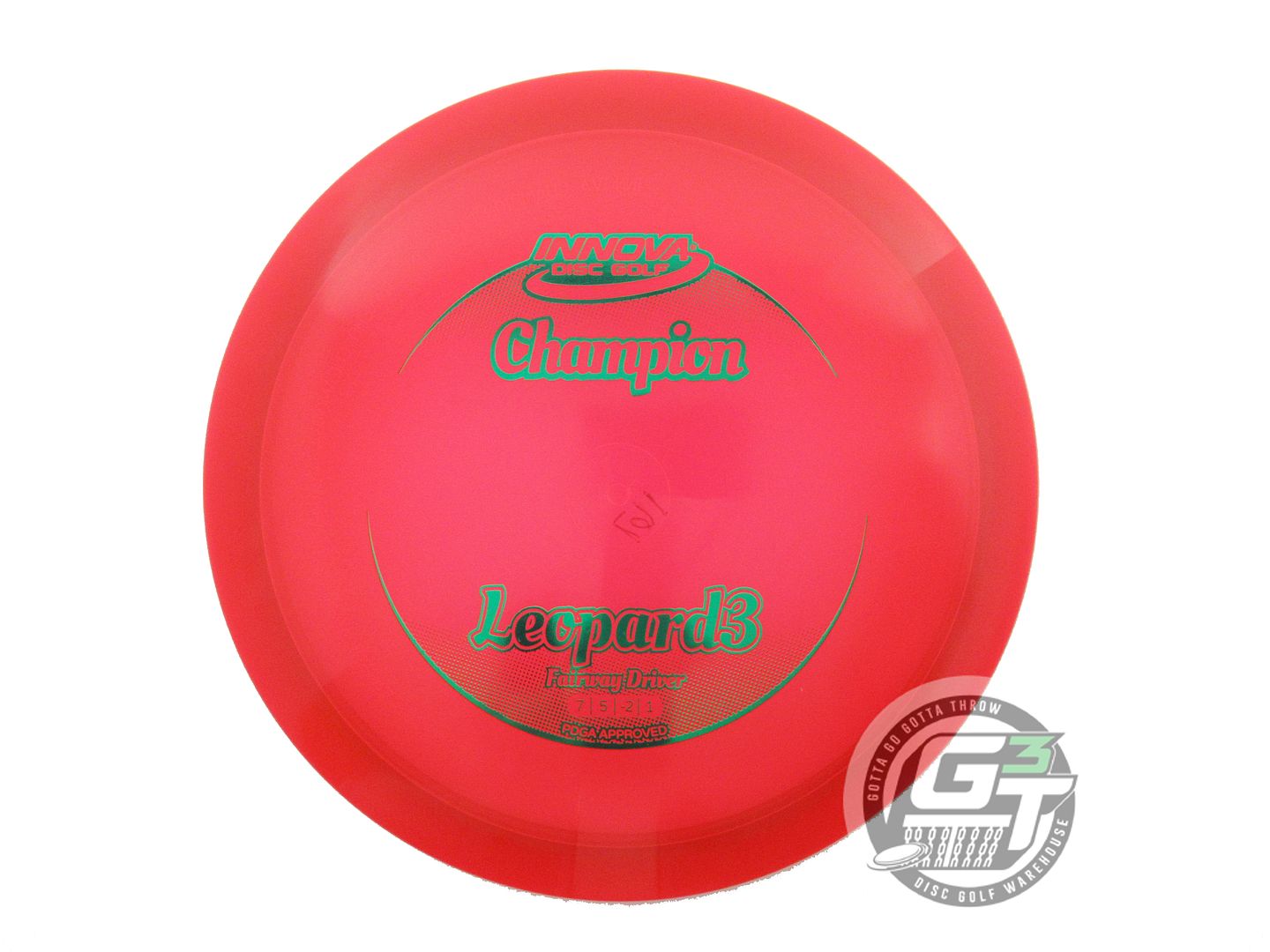 NOS Innova Champion Leopard3 167g Red Green Foil Fairway Driver Golf Disc