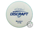 USED Discraft [McBETH] ESP Buzzz 177g Teal-Tan Blue Stamp Midrange Golf Disc