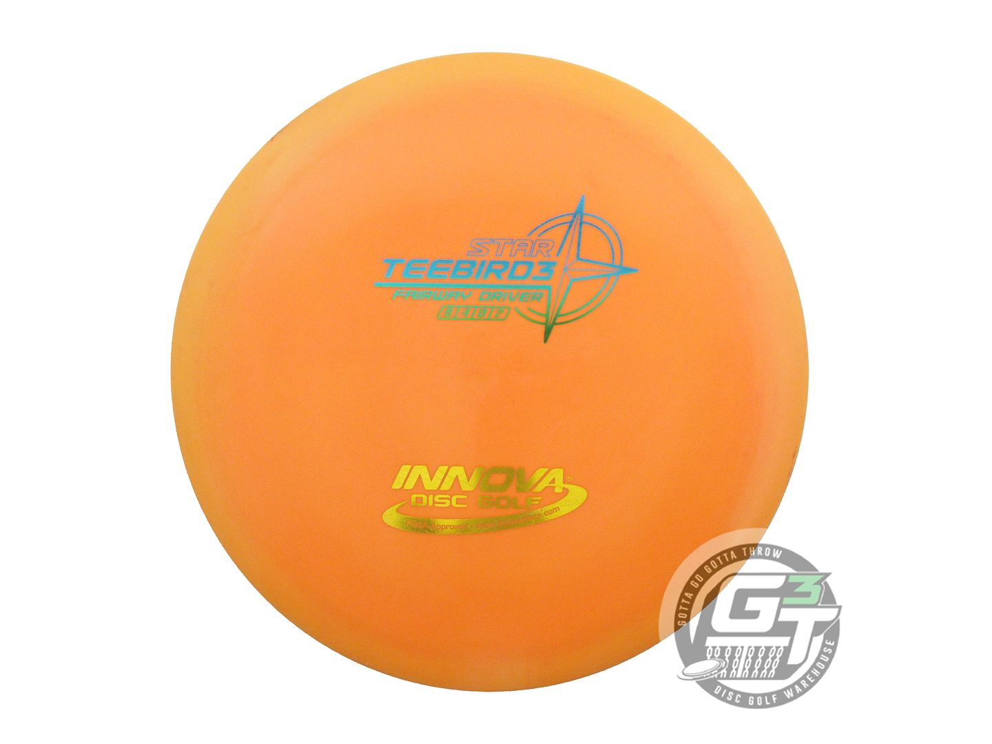 USED Innova Star Teebird3 162g Orange Sunrise Foil Fairway Driver Golf Disc