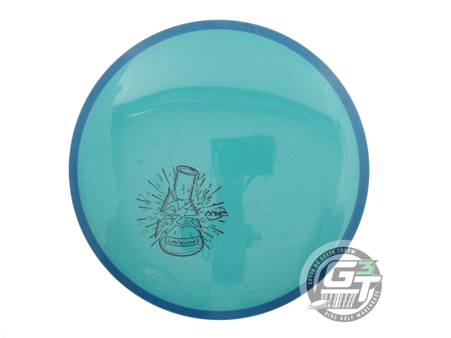 USED Axiom Discs Neutron Rhythm 162g Teal Blue Rim Distance Driver Golf Disc