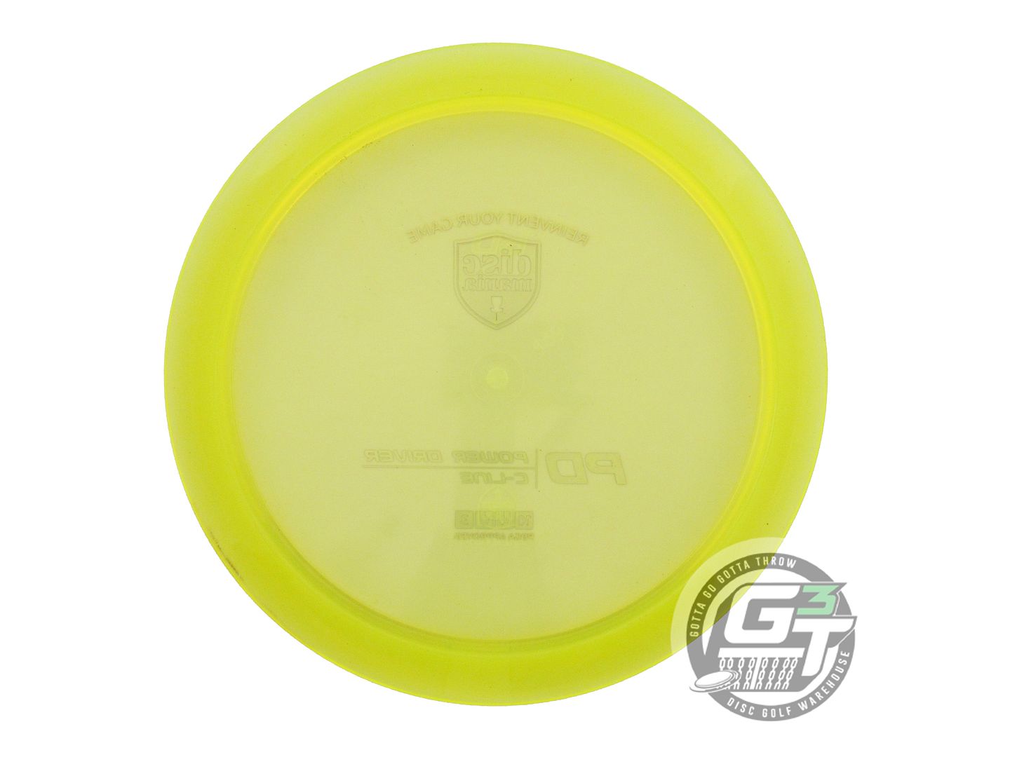 USED DiscMania C-Line PD 169g Yellow Red Foil Distance Driver Golf Disc