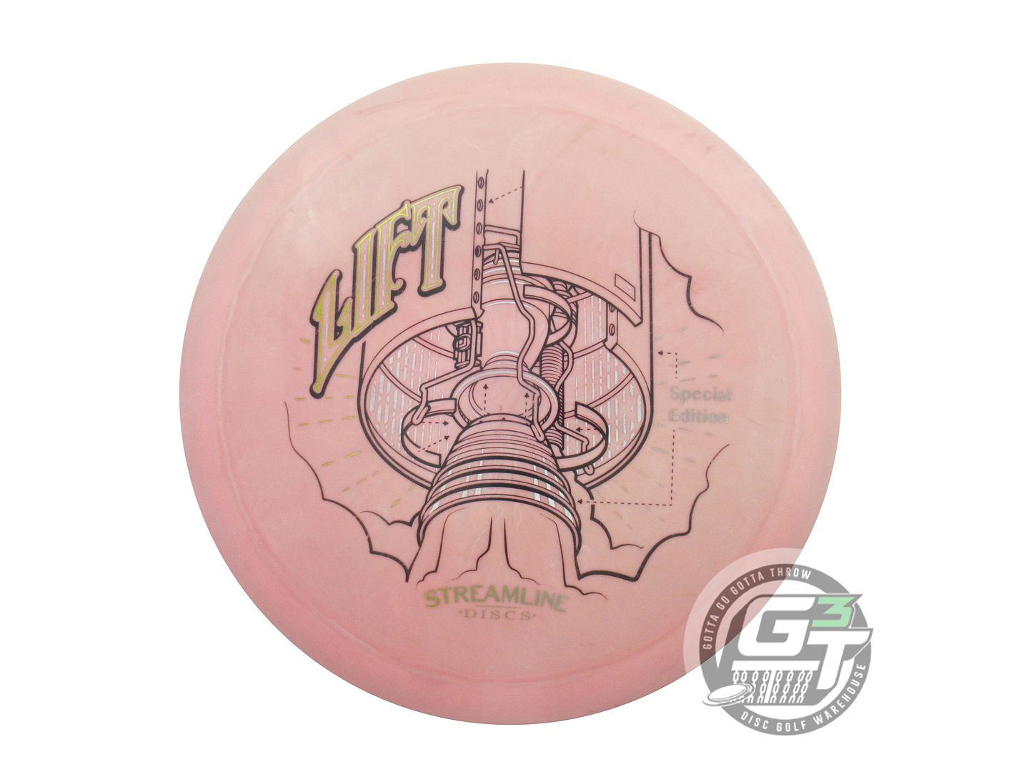 USED Streamline Discs [SE] Neutron Lift 176g Pink Driver Golf Disc