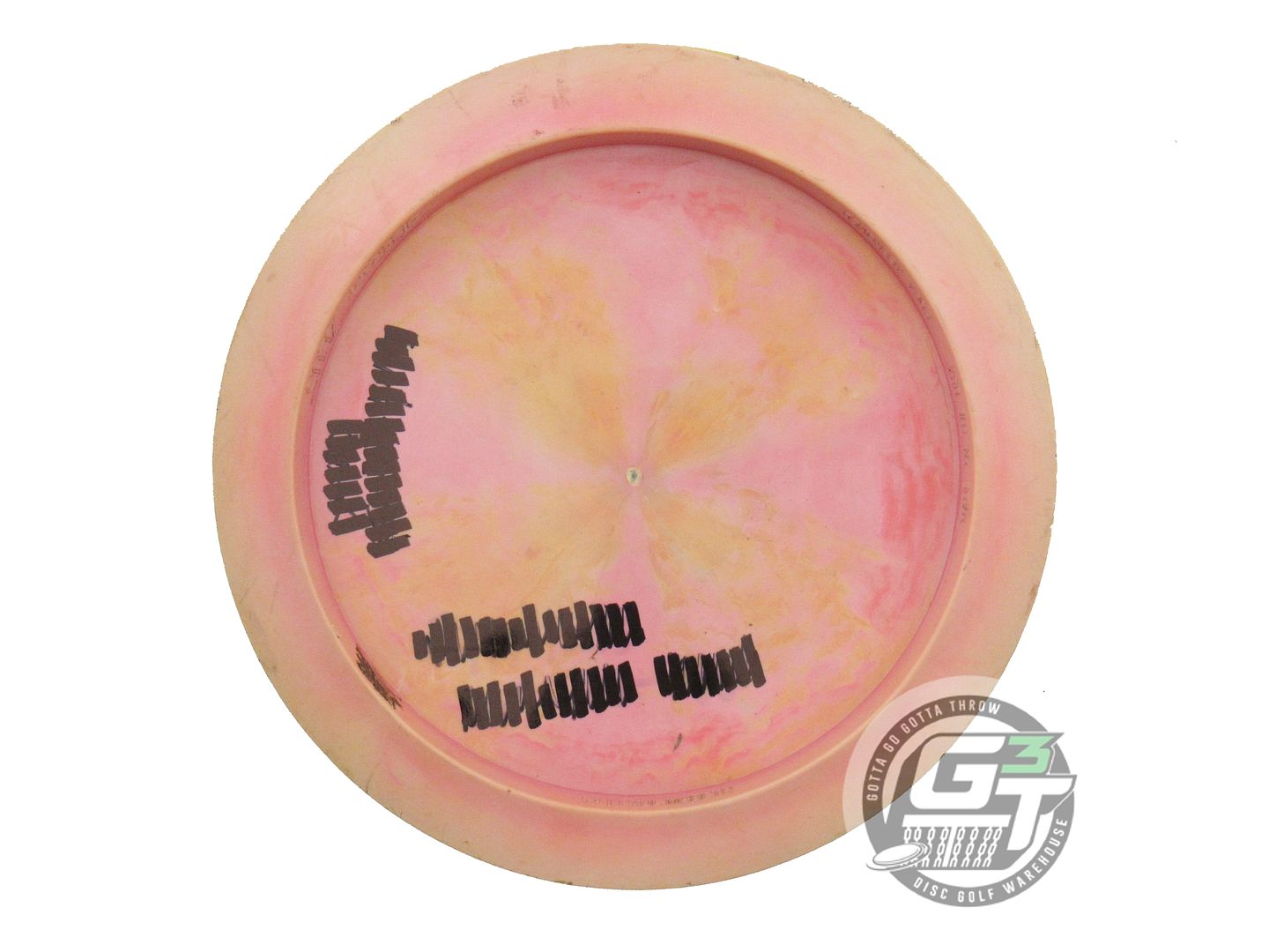 USED Discraft [McBETH] ESP Zeus 175g Peach-Yellow Teal Foil Driver Golf Disc