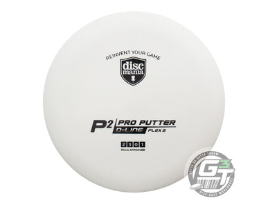 Discmania Originals D-Line Flex 2 P2 Pro Putter Golf Disc (Individually Listed)