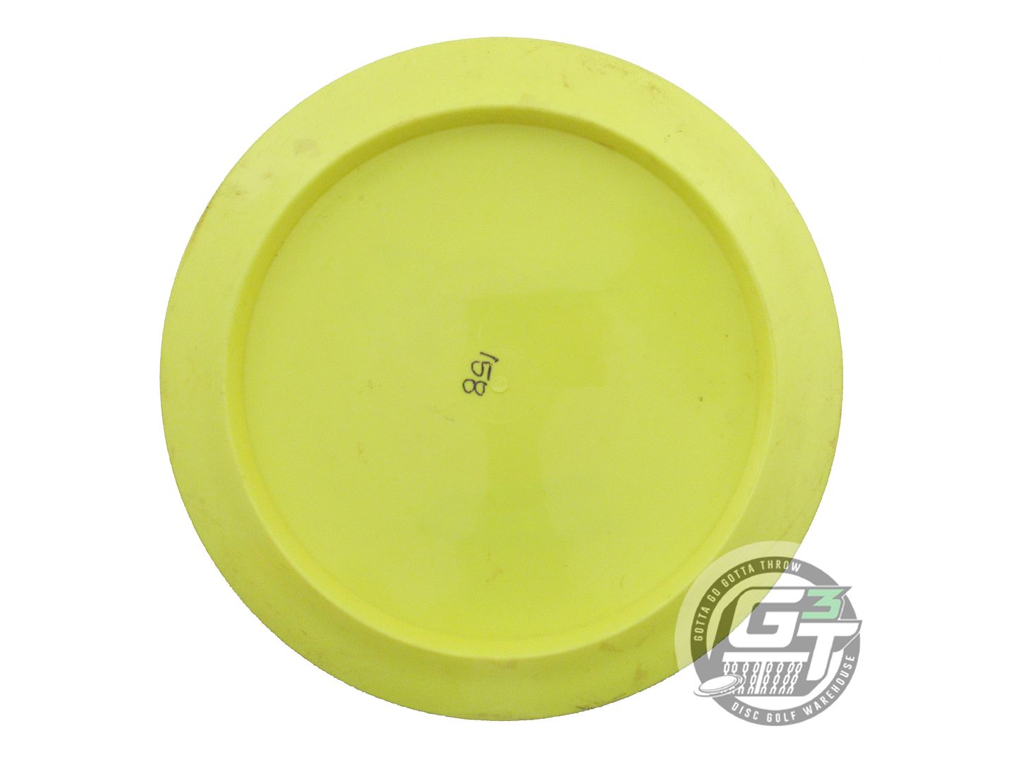 USED Innova Star Daedalus 158g Yellow Silver Heart Foil Distance Driver Disc