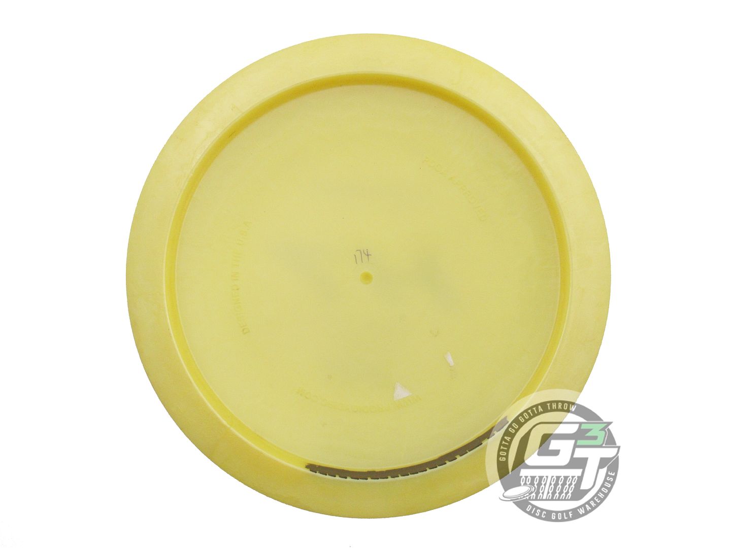 USED Prodigy Discs 500 H7 174g Yellow Red Star Foil Hybrid Driver Golf Disc