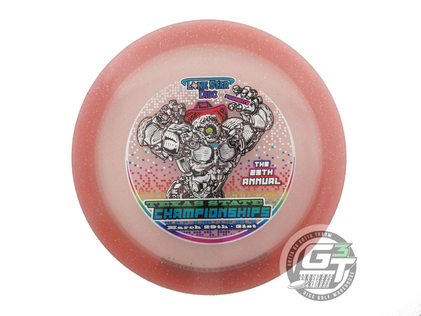 USED Lone Star [TX STATE CHAMPIONSHIPS] Founder's Spur 176g Pink Driver Disc