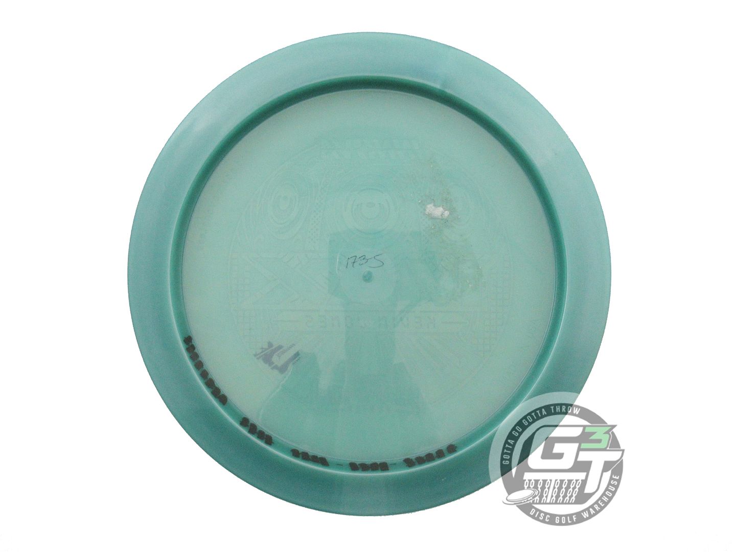 USED Innova [JONES] Luster Champion Max 175g Teal Silver Foil Driver Golf Disc