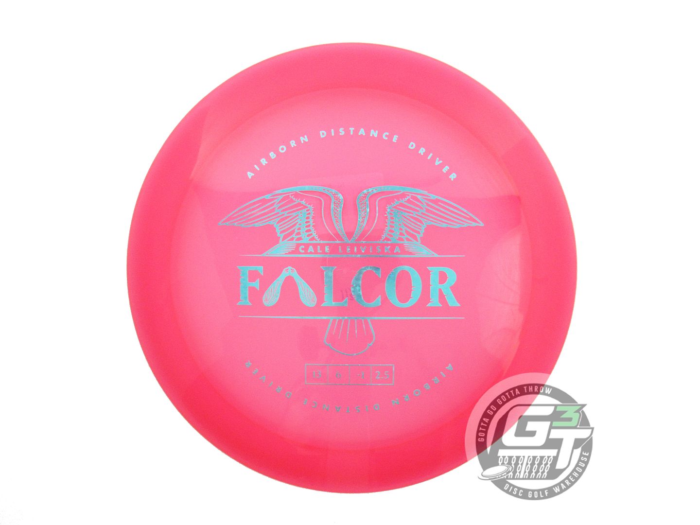 USED Prodigy Discs [LEIVISKA] 400 Falcor 173g Pink Distance Driver Golf Disc
